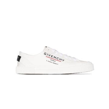 Givenchy Logo Print Low-top Sneakers